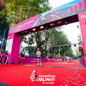 Race photo from SMARTFREN RUN 2026