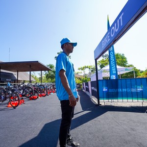 Race photo from Belitung Multisport Festival