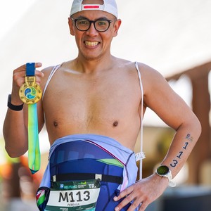 Race photo from Belitung Multisport Festival