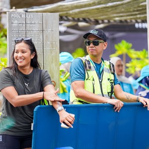 Race photo from Belitung Multisport Festival