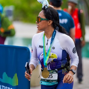 Race photo from Belitung Multisport Festival