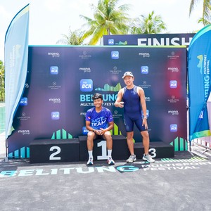 Race photo from Belitung Multisport Festival