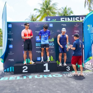 Race photo from Belitung Multisport Festival