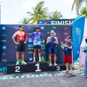 Race photo from Belitung Multisport Festival
