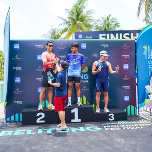 Race photo from Belitung Multisport Festival