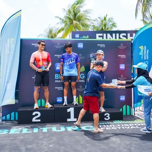 Race photo from Belitung Multisport Festival