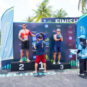 Race photo from Belitung Multisport Festival