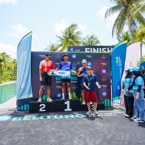 Race photo from Belitung Multisport Festival
