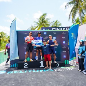 Race photo from Belitung Multisport Festival