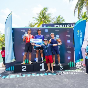 Race photo from Belitung Multisport Festival