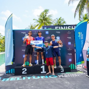 Race photo from Belitung Multisport Festival