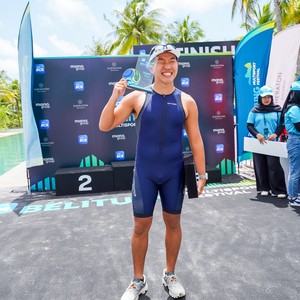 Race photo from Belitung Multisport Festival