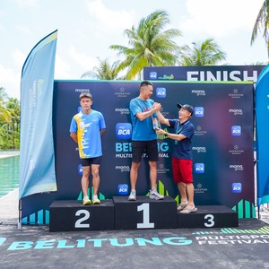 Race photo from Belitung Multisport Festival