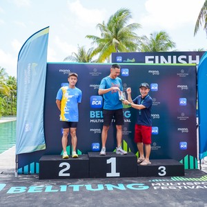 Race photo from Belitung Multisport Festival