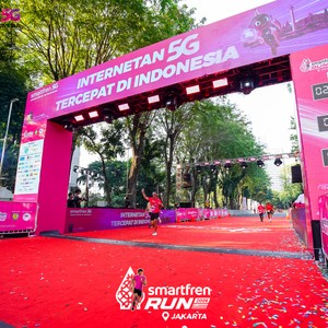 Race photo from SMARTFREN RUN 2026