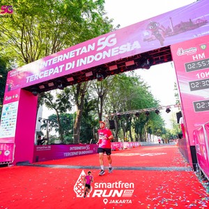 Race photo from SMARTFREN RUN 2026