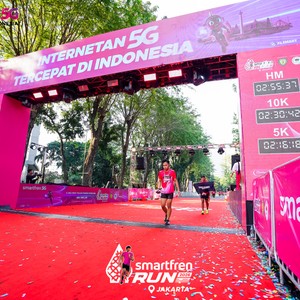 Race photo from SMARTFREN RUN 2026