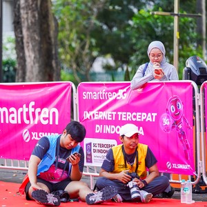 Race photo from SMARTFREN RUN 2026