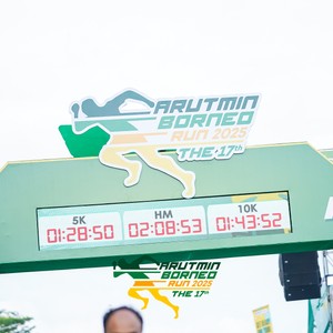 Race photo from ARUTMIN BORNEO RUN 2025