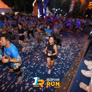 Race photo from ISOPLUS RUN 2026 - JAKARTA