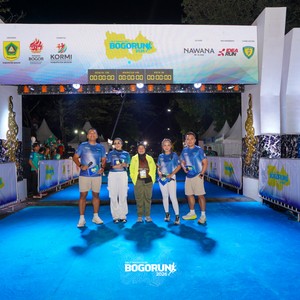 Race photo from BOGORUN 2026