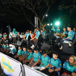 Race photo from BOGORUN 2026