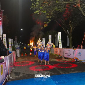 Race photo from BOGORUN 2026