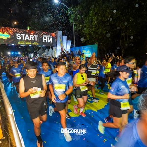 Race photo from BOGORUN 2026