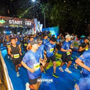 Race photo from BOGORUN 2026