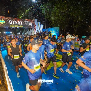 Race photo from BOGORUN 2026