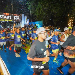 Race photo from BOGORUN 2026