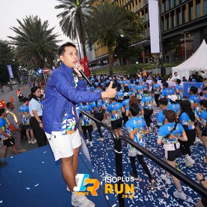 Race photo from ISOPLUS RUN 2026 - JAKARTA