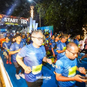Race photo from BOGORUN 2026