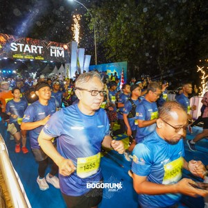 Race photo from BOGORUN 2026