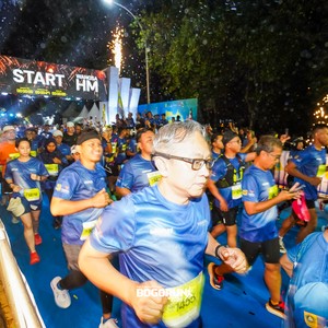 Race photo from BOGORUN 2026