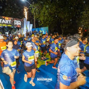 Race photo from BOGORUN 2026