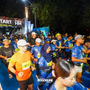 Race photo from BOGORUN 2026