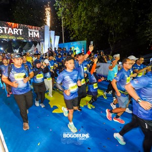 Race photo from BOGORUN 2026