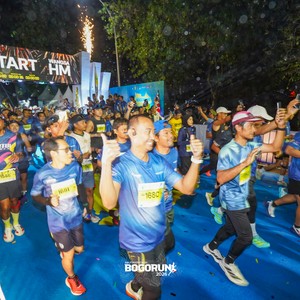 Race photo from BOGORUN 2026
