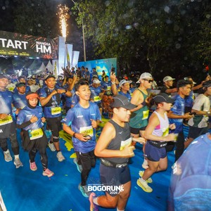 Race photo from BOGORUN 2026
