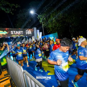 Race photo from BOGORUN 2026
