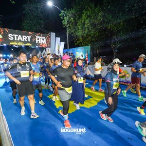 Race photo from BOGORUN 2026