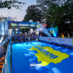 Race photo from BOGORUN 2026