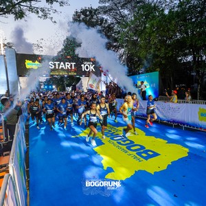 Race photo from BOGORUN 2026