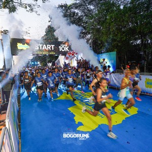 Race photo from BOGORUN 2026
