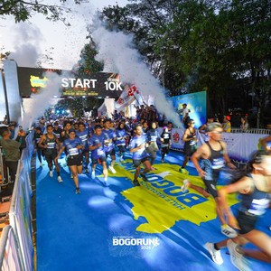 Race photo from BOGORUN 2026