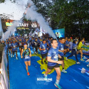 Race photo from BOGORUN 2026