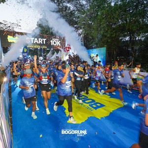 Race photo from BOGORUN 2026