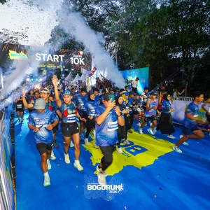 Race photo from BOGORUN 2026