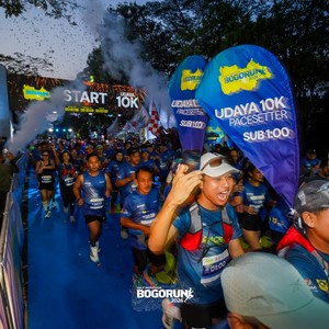 Race photo from BOGORUN 2026